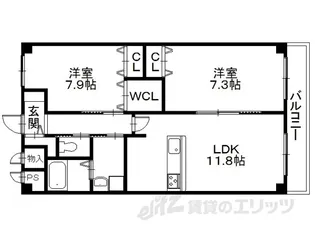 エトール ア ラ パージュ【3階】の間取り
