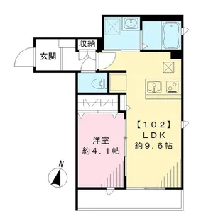 リナーシェ早宮【1階】の間取り