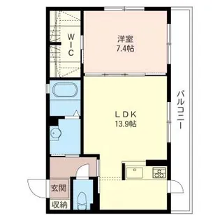 プレジール II【2階】の間取り