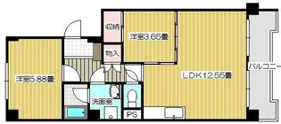 StreamStyle310 A棟【2階】の間取り