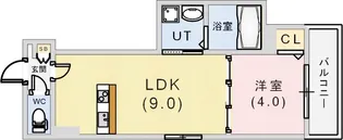 (仮称)LIX 神戸松原通【2階】の間取り