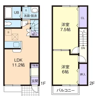 ラ・クレールの間取り