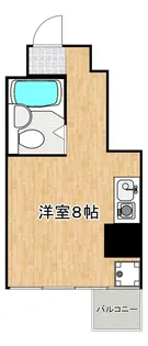 T.Y.bldg【2階】の間取り