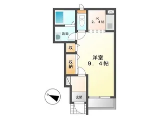カサパルド2【2階】の間取り