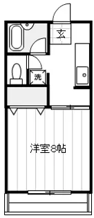 ディアスフジ【1階】の間取り