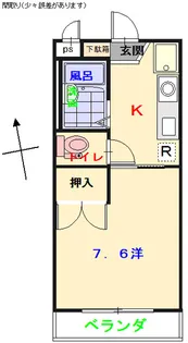 ピュア広本町【1階】の間取り