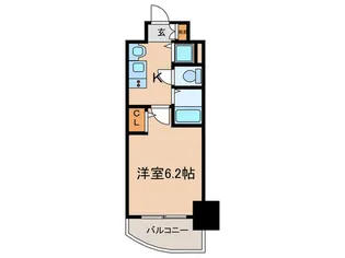 プレサンス金山グリーンパークス【9階】の間取り