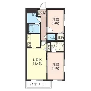 コンフォート・フラッツ蘇我【3階】の間取り