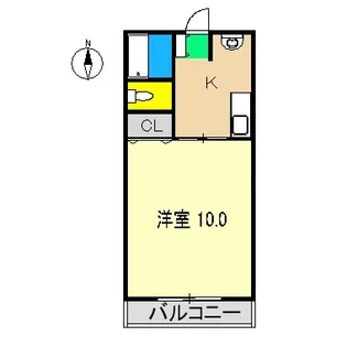 アークジュネス【2階】の間取り