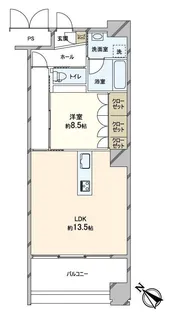 CARRE【5階】の間取り