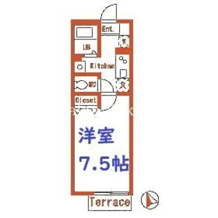 コンフォール常盤台【1階】の間取り