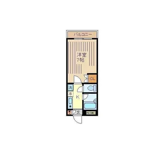 コスモ北新宿【1階】の間取り