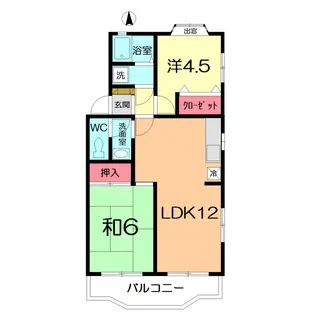 ピュアレジデンス【1階】の間取り