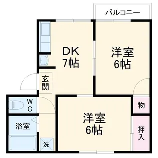 コンフォートハウス【2階】の間取り