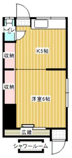 沖美荘【1階】の間取り
