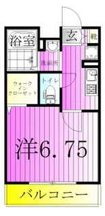 Pine Well【1階】の間取り