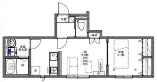 KEIAI RESIDENCE 淵野辺III【1階】の間取り