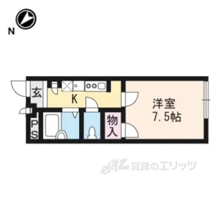 レオパレス郷【2階】の間取り