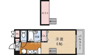 MEGUMIビル【3階】の間取り