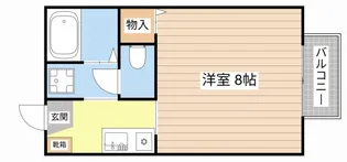 カーサ・オーチャード【1階】の間取り