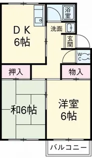 コーポ伊藤【3階】の間取り