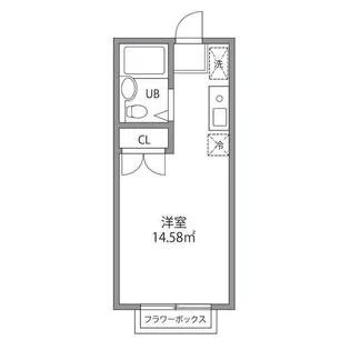 中野イーストハイム【2階】の間取り