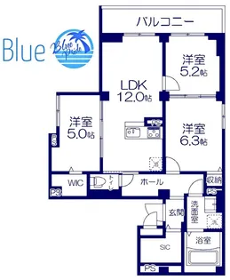 Maison Futaba【1階】の間取り
