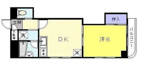 マイコーポ【2階】の間取り
