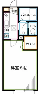 レ・フレールII【1階】の間取り