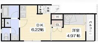 ソレイユ御茶ノ水【1階】の間取り