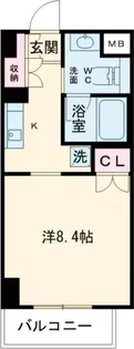 Rising place池袋【3階】の間取り