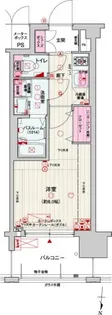 レオンコンフォート梅田北【3階】の間取り