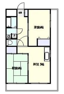 ラフィーネ鷺沼【1階】の間取り