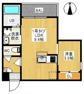 REGALEST 島田本町【1階】の間取り