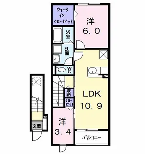 グラン ブレス【2階】の間取り