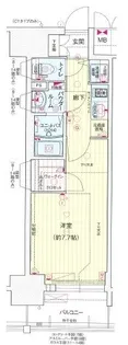 プレサンス新栄町ギャラント【8階】の間取り