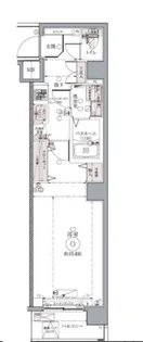 CREVISTA豊洲Bay SideII【5階】の間取り