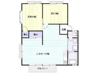 ハイグレードタウン多治米A【2階】の間取り