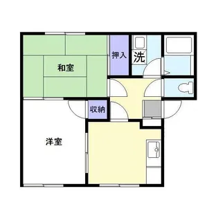 ジュネス【2階】の間取り