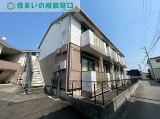 愛知県岡崎市中園町字宮西【アパート】の外観
