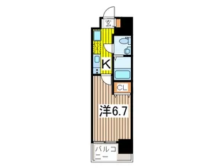 アルファコート西川口23【9階】の間取り