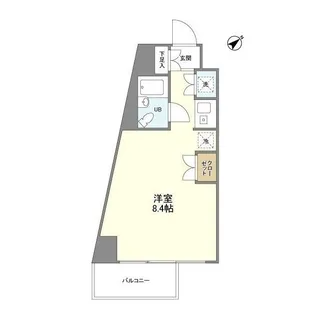 ドルチェ日暮里【6階】の間取り