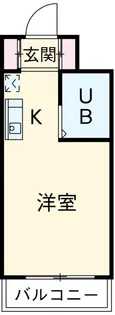 ヒルハウスコンフォートI【2階】の間取り