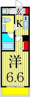 La Douceurお花茶屋II【5階】の間取り