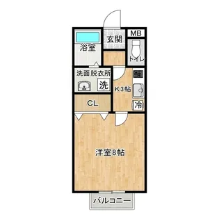 Brio・I【1階】の間取り
