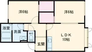 TKII【2階】の間取り
