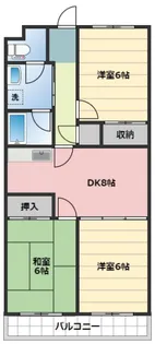 コンフォール【2階】の間取り