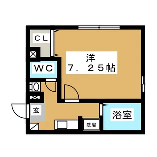 ルグランウィルA【1階】の間取り