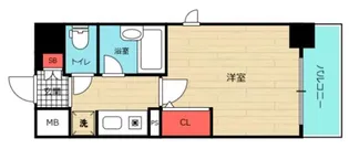 エスリード大阪城北【10階】の間取り