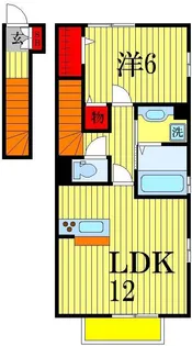 コンフォート58【2階】の間取り